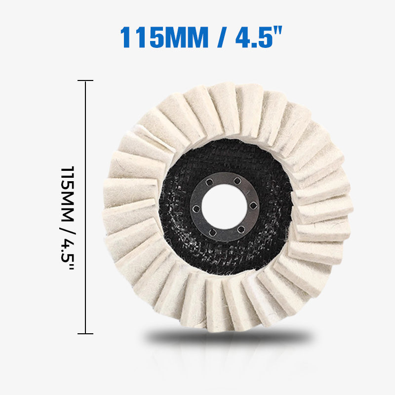 ✨Limited Time 50% Off-Wool Felt Flip Disc Polishing Wheel