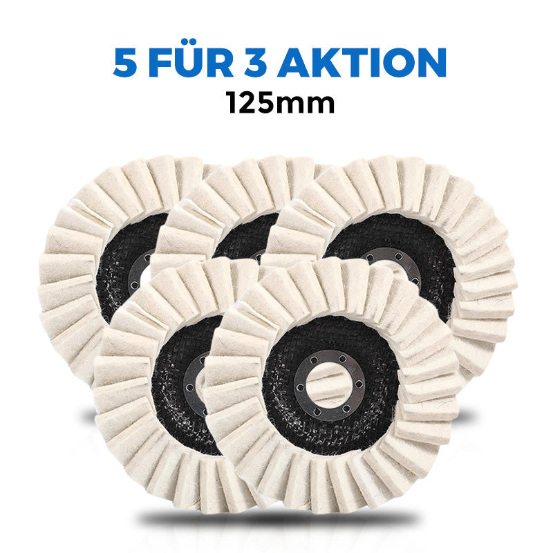 ✨Limited Time 50% Off-Wool Felt Flip Disc Polishing Wheel
