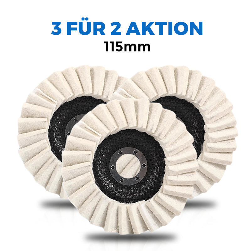 ✨Limited Time 50% Off-Wool Felt Flip Disc Polishing Wheel