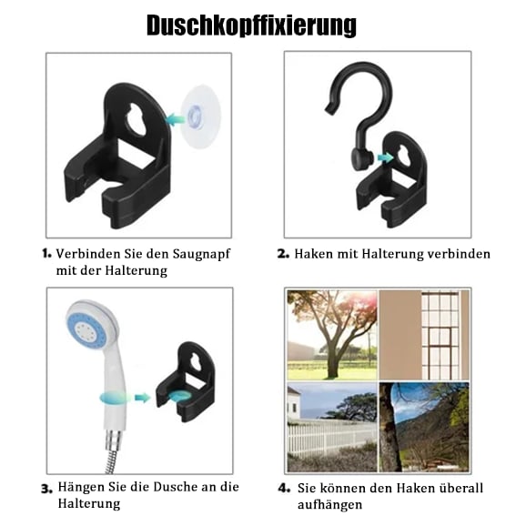 đżTragbare Campingdusche Mit Einstellbarem Durchfluss âšFĂŒr Einfaches Und Bequemes Reinigen Im Freien!