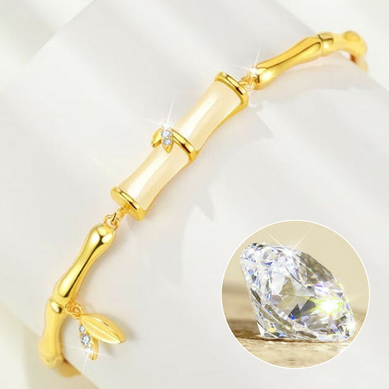 ⏳Zeitlich begrenztes Sonderangebot⏰Bambusarmband für Damen mit Kette📿