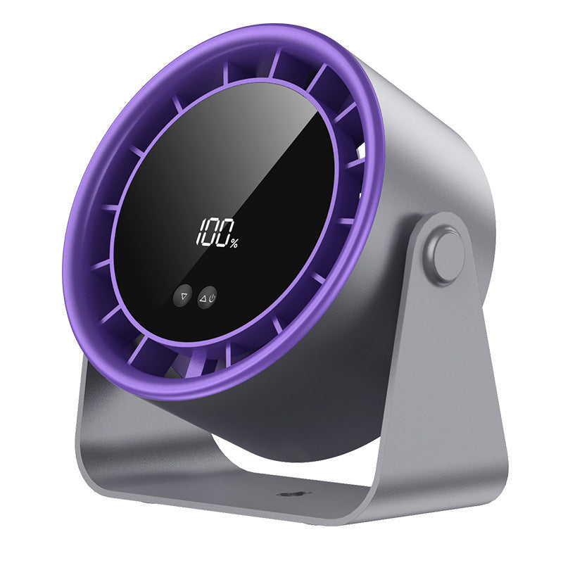 Tragbarer, wiederaufladbarer Tischventilator