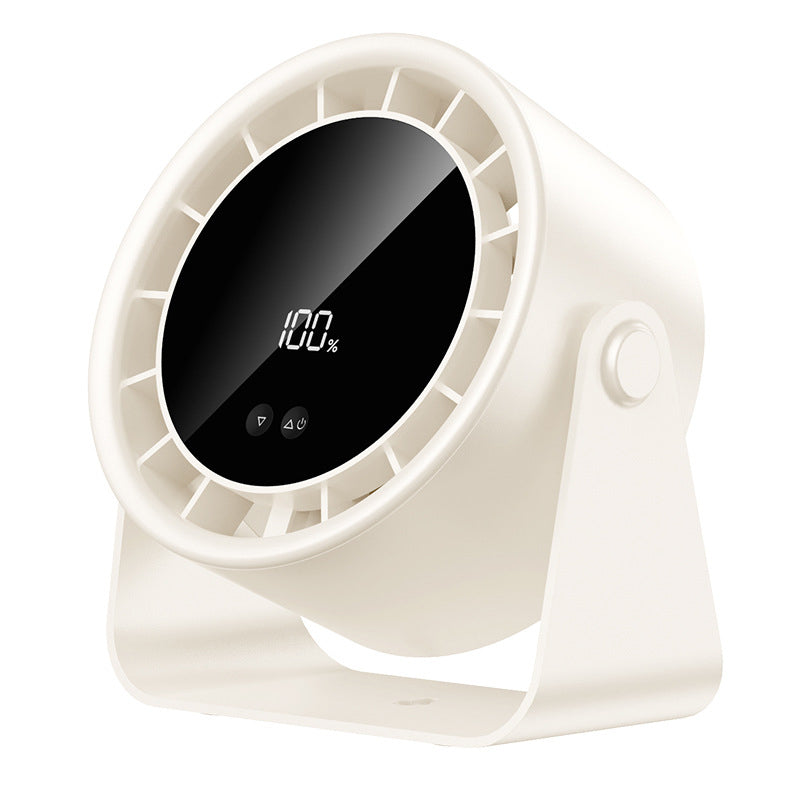 Tragbarer, wiederaufladbarer Tischventilator