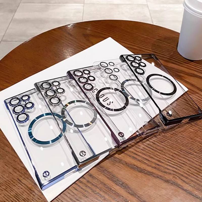 Magnetic Ultra-Thin Electroplating Frameless Mobile Phone Case