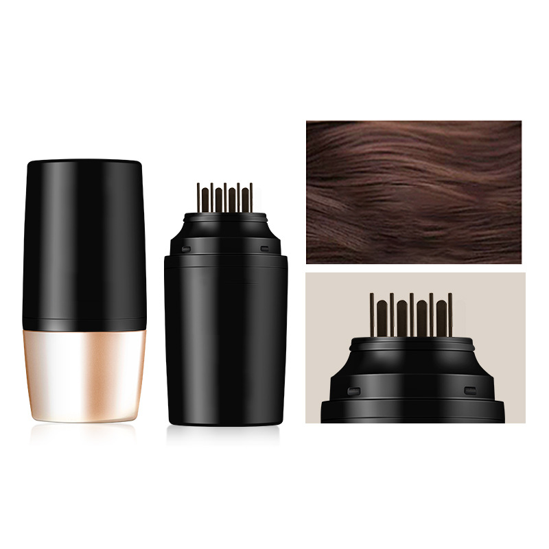 Kamm zum sofortigen Ausbessern der Haarfarbe