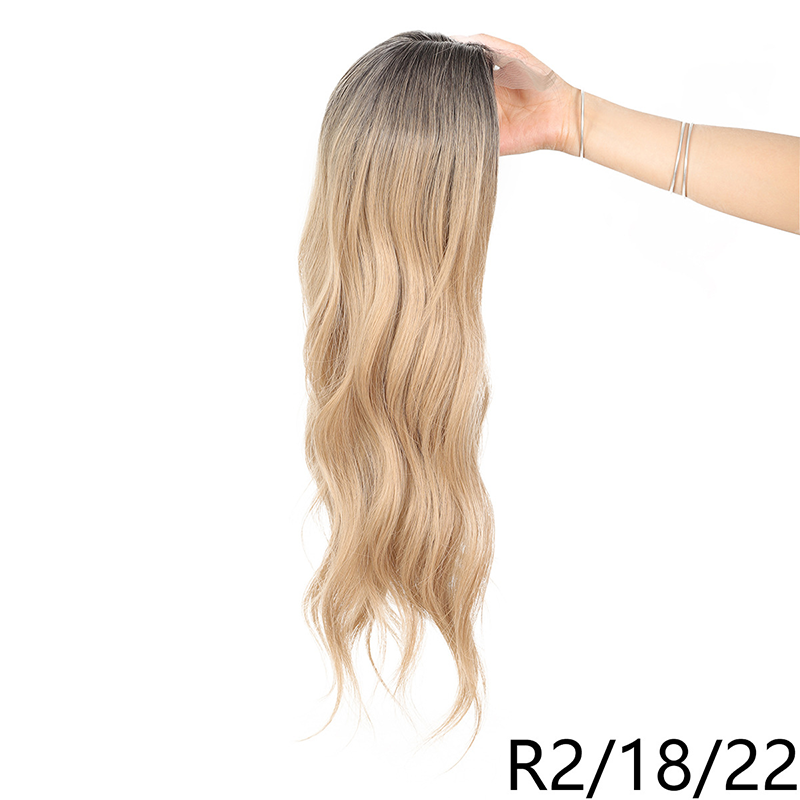 Gewelltes Clip-In-Haarteil mit Pony für dünner werdendes Haar