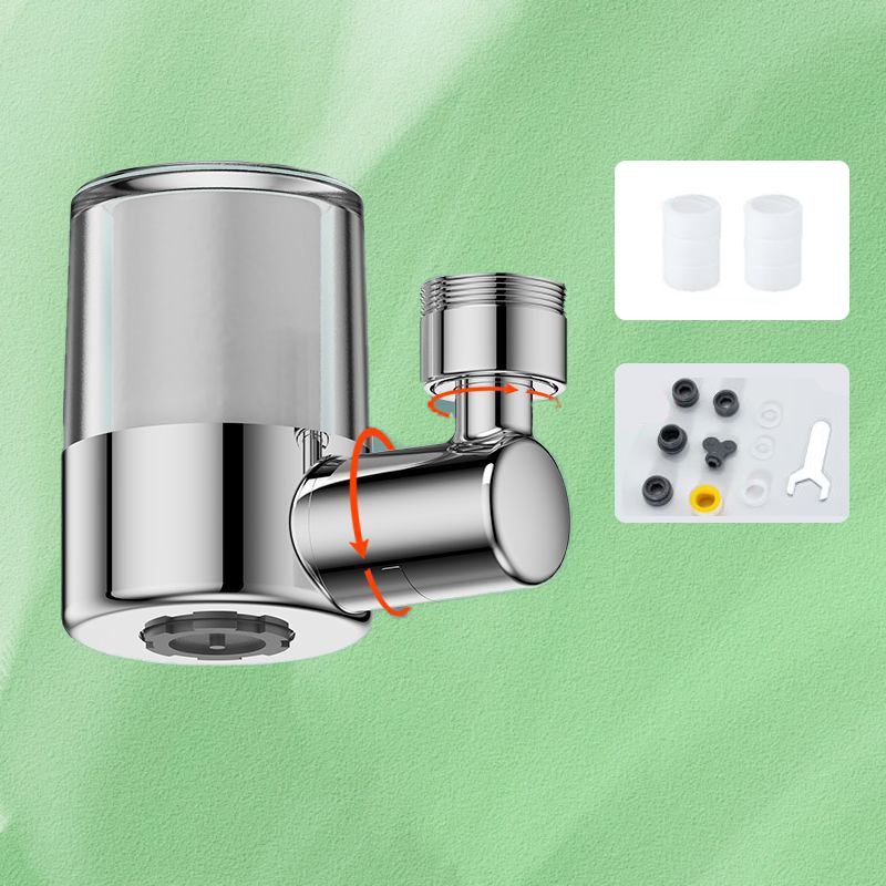Universelles, um 720° drehbares Wasserhahn-Filterdüsen-Set