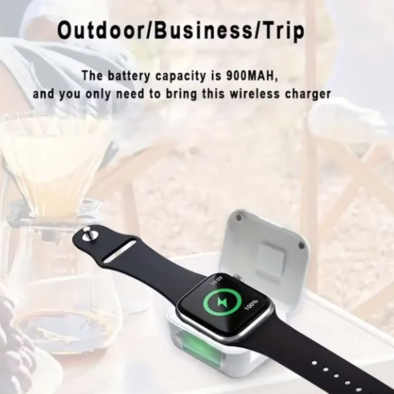 Tragbares kabelloses Ladegerät für Smartwatch