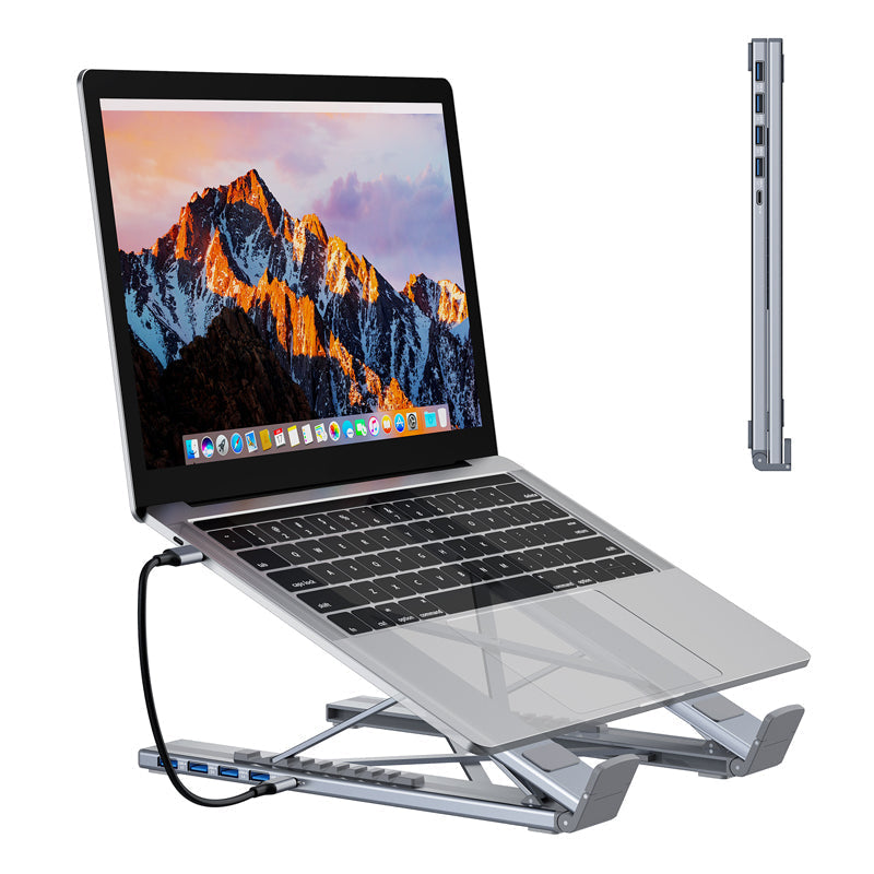 USB-C-Dockingstation-Laptopständer mit 4K HDMI