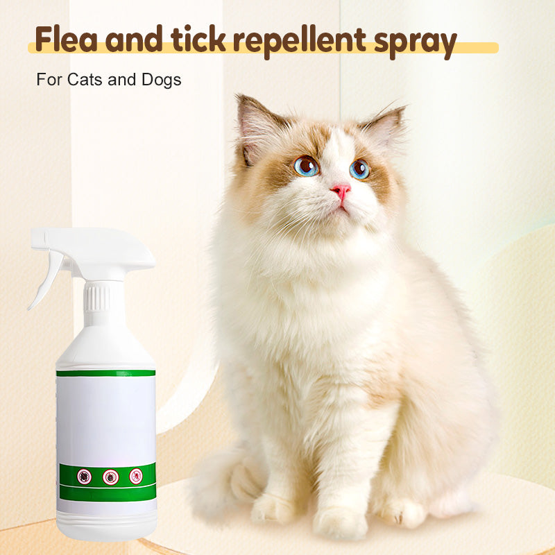 đ„Floh- und Zeckenschutzspray fĂŒr Katzen und Hunde