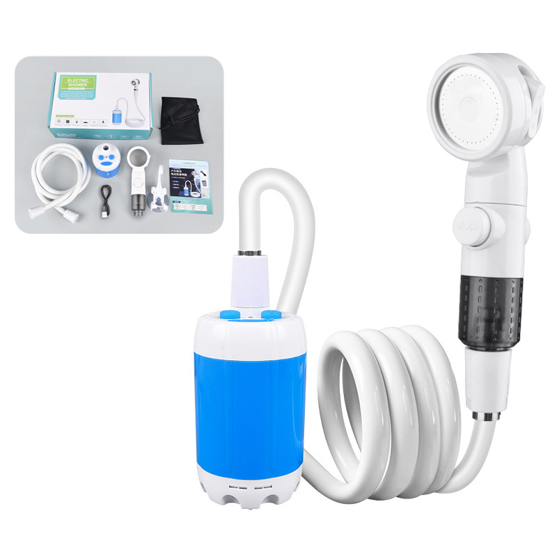 Kabellose, Wiederaufladbare Campingdusche Mit Pumpe