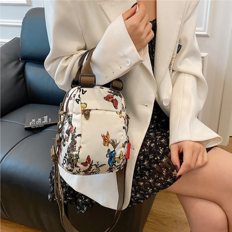đ„đ„âš Damenmode Print Mehrschichtige UmhĂ€ngetasche