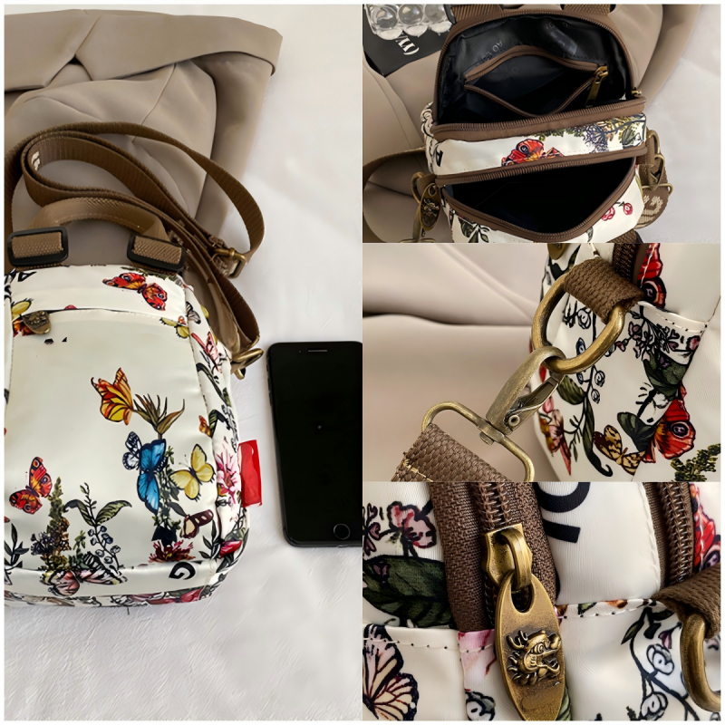 đ„đ„âš Damenmode Print Mehrschichtige UmhĂ€ngetasche