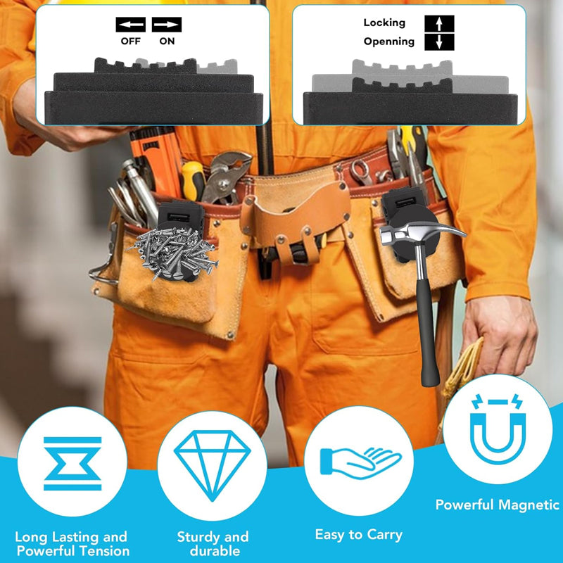 đ§ Extra starker magnetischer Werkzeug-Clip â Alles griffbereit am GĂŒrtel! đȘ