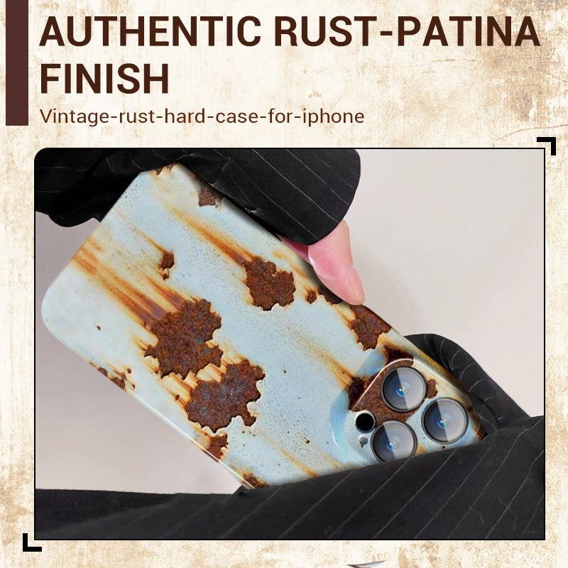 Vintage Rost Hard Case für iPhone