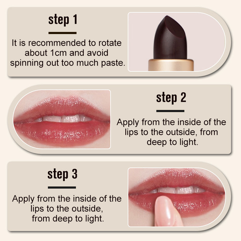 Multifunktionaler Lippenstift mit langanhaltender Farbe