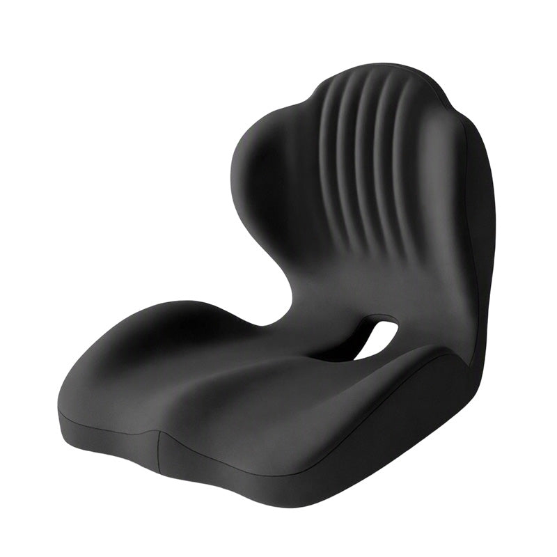 đȘ 50 % RABATT NU! âš Ergonomisk Sittdyna i Memory Foam med Ryggstöd â BekvĂ€m & Stödjande För Hem, Kontor & Bil