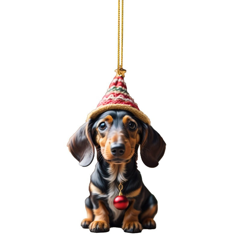 ⏳🔥 TIDSBEGRÄNSAT ERBJUDANDE: 50 % RABATT! ⏰🎄 Julgransprydnader med valpmotiv 🐕🎁