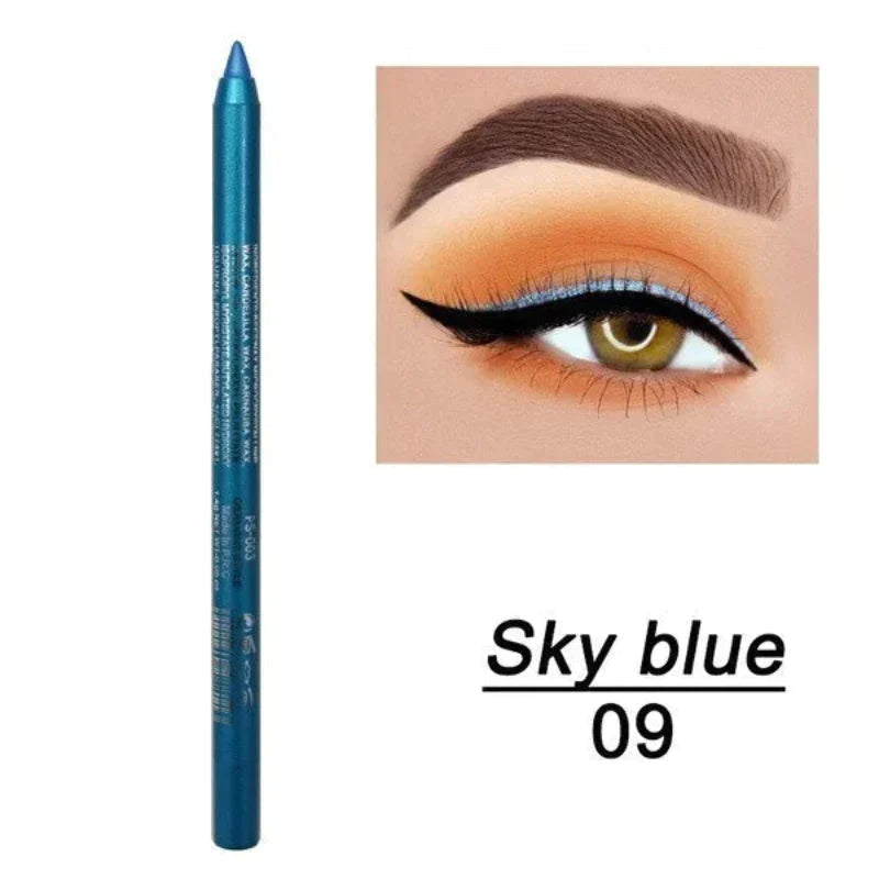 ✨ 14-delars set med vattenfast gel-eyeliner Med metallisk och pärlemorskimrande finish Långvarig, smetfri formula✨