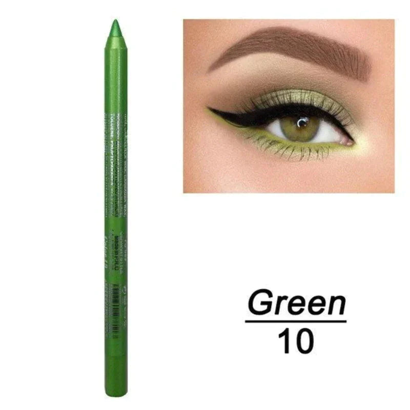 ✨ 14-delars set med vattenfast gel-eyeliner Med metallisk och pärlemorskimrande finish Långvarig, smetfri formula✨