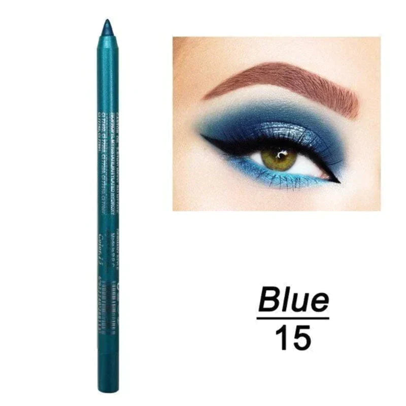 ✨ 14-delars set med vattenfast gel-eyeliner Med metallisk och pärlemorskimrande finish Långvarig, smetfri formula✨