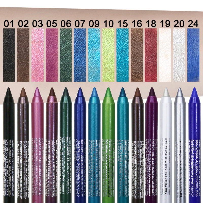 ✨ 14-delars set med vattenfast gel-eyeliner Med metallisk och pärlemorskimrande finish Långvarig, smetfri formula✨