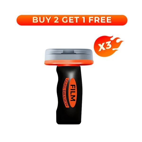 🚗 KÖP 2 FÅ 1 GRATIS! 💧 Rengöring för Borttagning av Oljefilm på Bilglas Sidoruta – Förbättrar Sikten, Eliminerar Repellerande Ytor & Enkel Applicering ✨