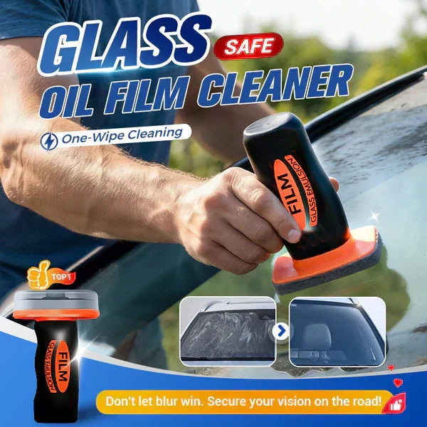 🚗 KÖP 2 FÅ 1 GRATIS! 💧 Rengöring för Borttagning av Oljefilm på Bilglas Sidoruta – Förbättrar Sikten, Eliminerar Repellerande Ytor & Enkel Applicering ✨
