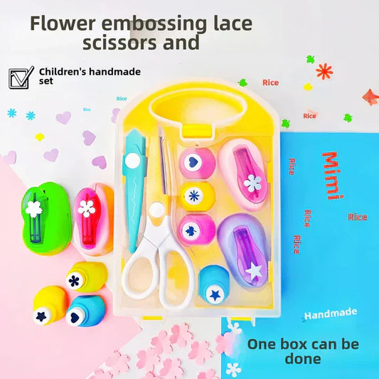 💖Ein Geschenk für das Kind🎁Kreatives DIY-Punch-Bastelset für Kinder🎉Fördert die Kreativität von Kindern