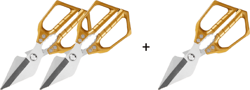 ⏳⏰Multifunktionell kraftig kökssax✂️Ergonomiskt handtag, kraftbesparande, vass och hållbar🦴