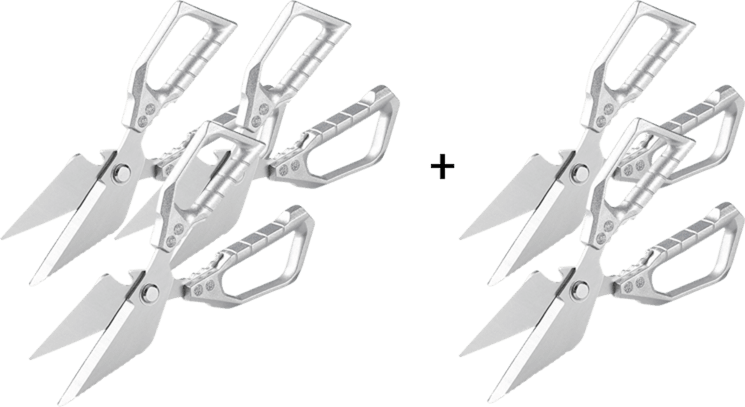⏳⏰Multifunktionell kraftig kökssax✂️Ergonomiskt handtag, kraftbesparande, vass och hållbar🦴