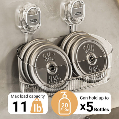 🔥Hot Sale 50% Off🔥Suction Cup Storage Rack with Drain Hole