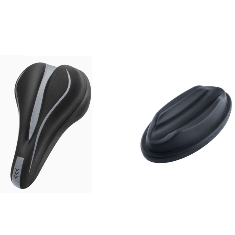 🚴 50% RABATT NU! 🪑 Hög elastiskt Silikon Cykelsadelsöverdrag – Ergonomiskt Stöd, 3-lagers Komfort & Halkskydd 🛡️
