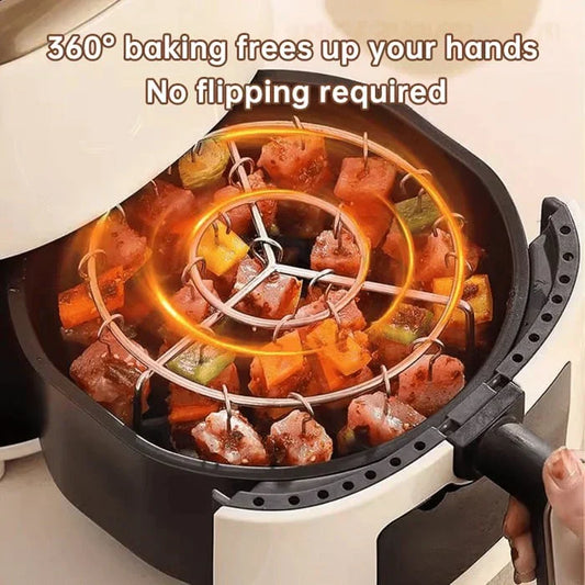 🥩 כפפות חסינות חום במתנה לזמן מוגבל גריל אנכי לקבבים לאייר פרייר + כפפות עמידות בחום במתנה 🍤