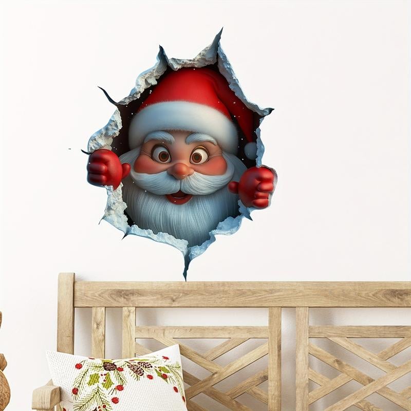 🎄Julrea 50 % rabatt🎅Kreativa julklistermärken för väggar