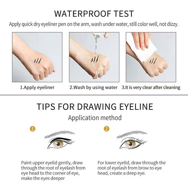 ✨ 14-delars set med vattenfast gel-eyeliner Med metallisk och pärlemorskimrande finish Långvarig, smetfri formula✨