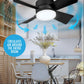 ⏳ SISTA DAGEN PÅ REA 49% RABATT 🔥 SmartBreez™ 40W LED-takfläkt med lampa – 20,5” ultratyst med fjärrkontroll 🎯 | E27 + GRATIS B22-adapter 🔌 | För sovrum 😴, kök 👩‍🍳 & garage 🛠️