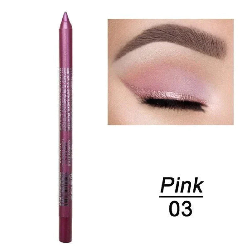 ✨ 14-delars set med vattenfast gel-eyeliner Med metallisk och pärlemorskimrande finish Långvarig, smetfri formula✨