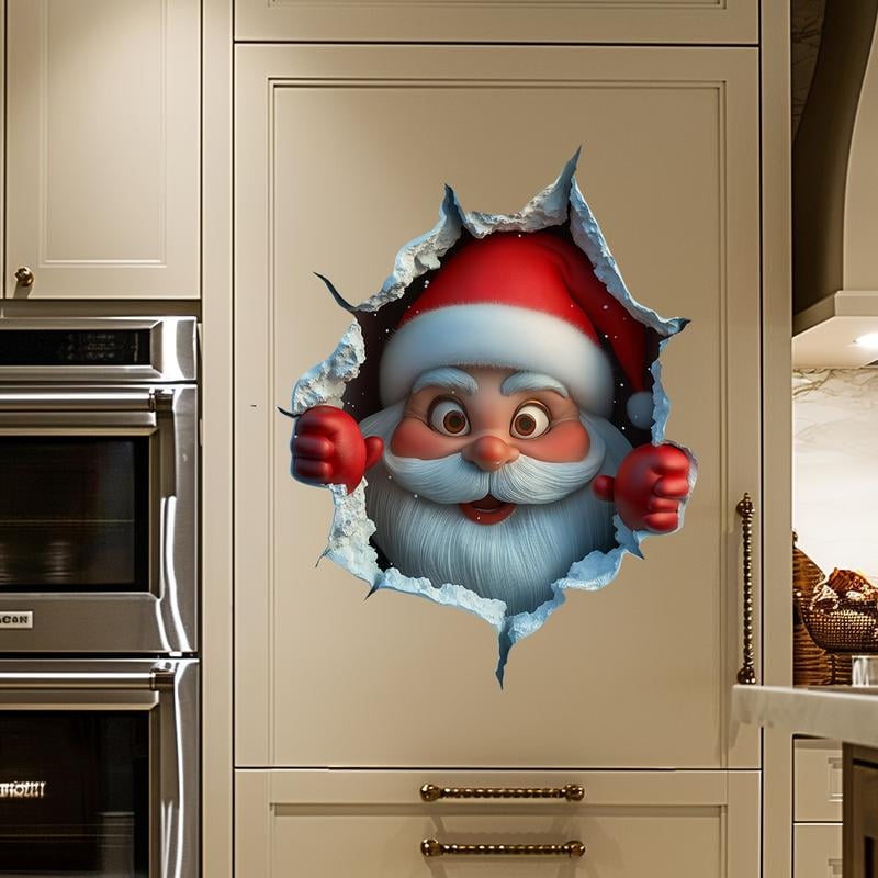 🎄Julrea 50 % rabatt🎅Kreativa julklistermärken för väggar