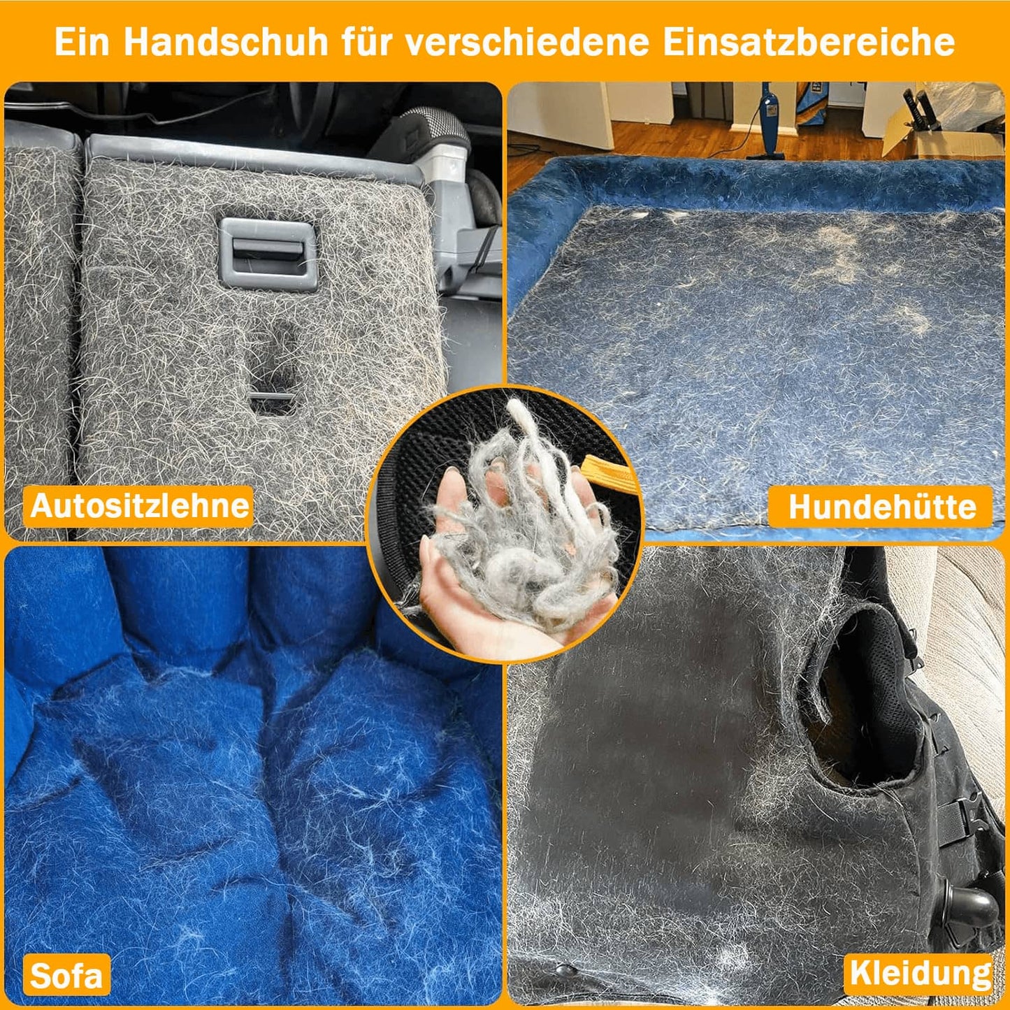 🔥50% zeitlich begrenzter Rabatt🐶🐱Tierhaarentferne  Elektrostatikhandschuhe