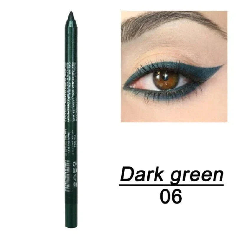 ✨ 14-delars set med vattenfast gel-eyeliner Med metallisk och pärlemorskimrande finish Långvarig, smetfri formula✨