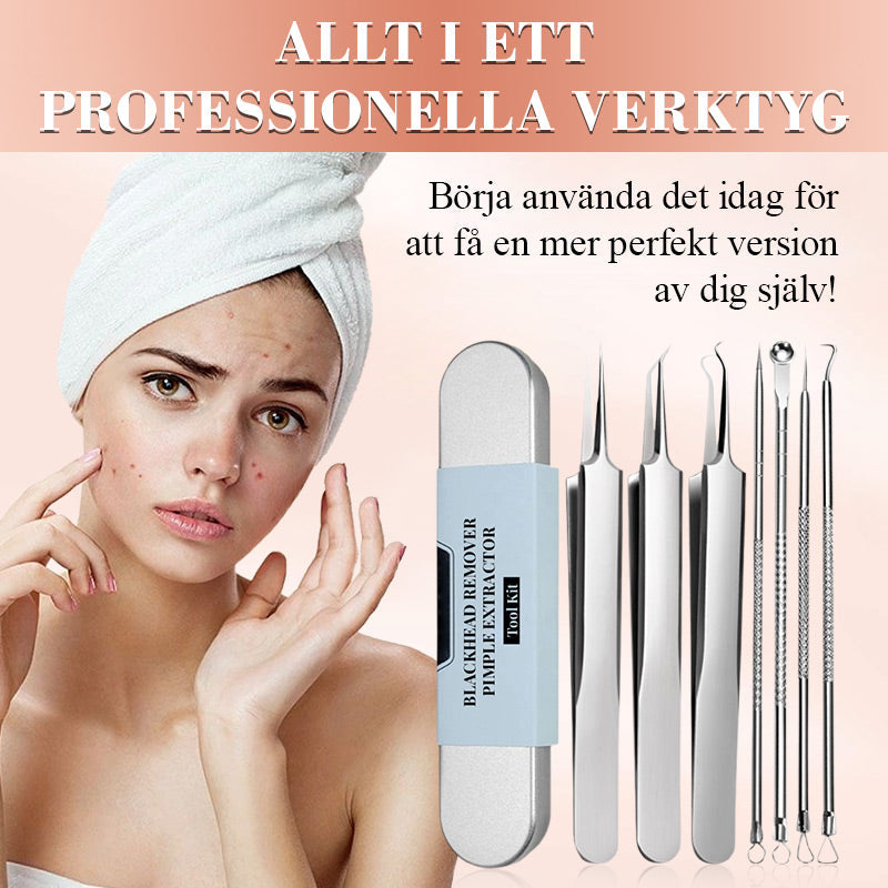 "🔍 Professionell komedonal extraktion | Medicinskt rostfritt stål Kirurgiskt stål ⚕️ | 0 % porskada"