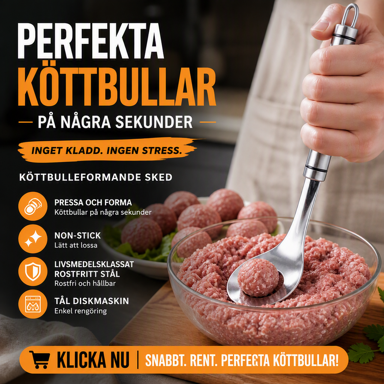 🔥50% RABATT NU!🍳Kreativ form med håldesign – pressa, forma och släpp enkelt✨