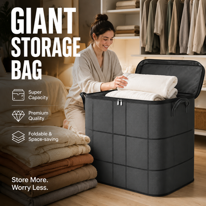 🧺 50% הנחה! 🛏️ כיסויי אבק לשמיכות ומצעים – קיבולת גדולה, בד לא-ארוג עמיד ועיצוב מתקפל – מושלם לאחסון עונתי 🌿