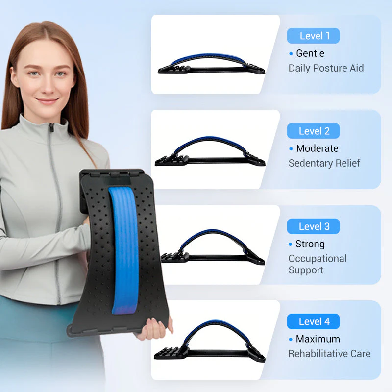 💥Få 50% rabatt för dig!🔥Magnetterapi-Akupunktur-Massage-Ländryggssträckare