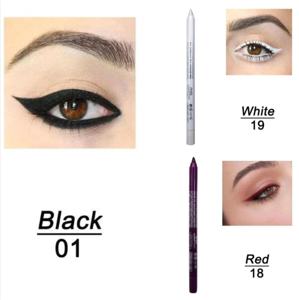 ✨ 14-delars set med vattenfast gel-eyeliner Med metallisk och pärlemorskimrande finish Långvarig, smetfri formula✨