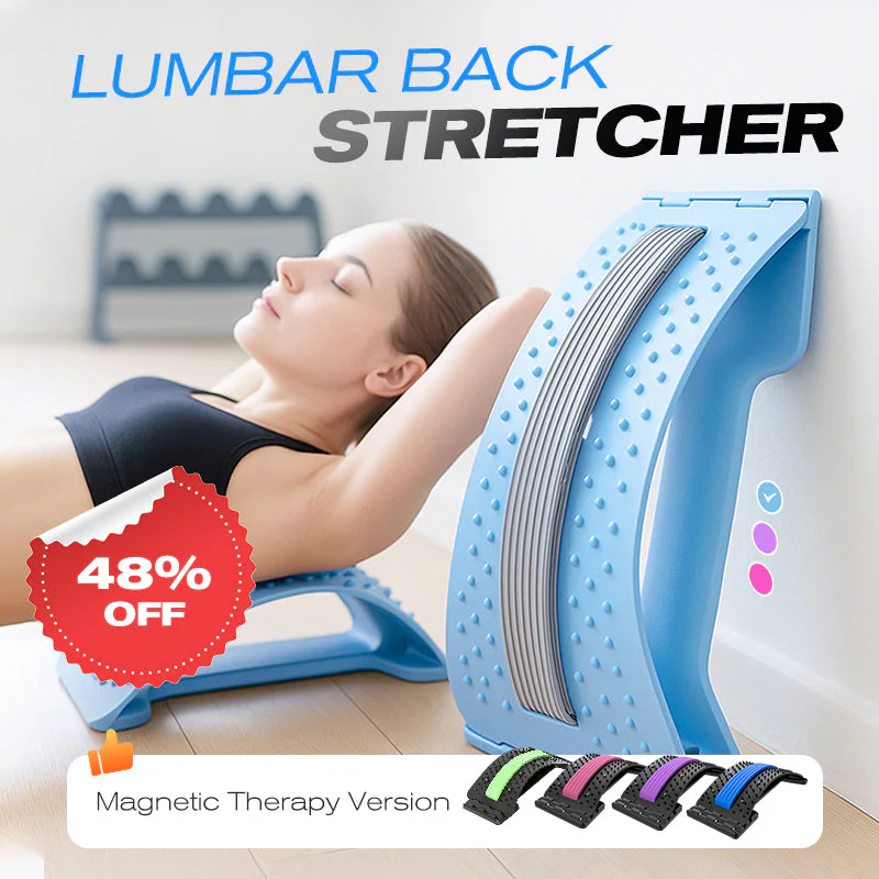 💥Få 50% rabatt för dig!🔥Magnetterapi-Akupunktur-Massage-Ländryggssträckare
