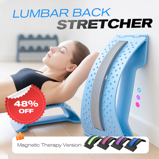 💥Få 50% rabatt för dig!🔥Magnetterapi-Akupunktur-Massage-Ländryggssträckare