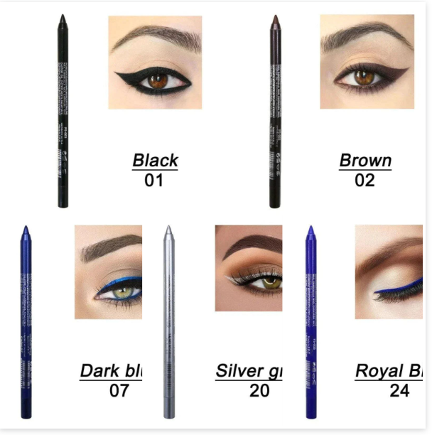 ✨ 14-delars set med vattenfast gel-eyeliner Med metallisk och pärlemorskimrande finish Långvarig, smetfri formula✨
