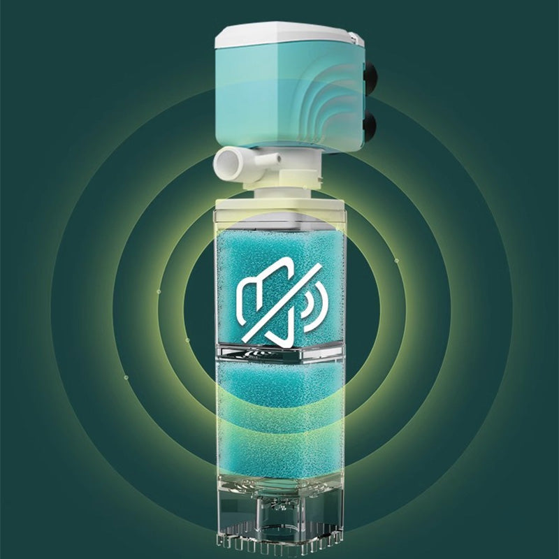 🐠Automatiskt Akvariefiltersystem🌟Effektivt och Lättatt Använda för Ett Rent Akvarium!
